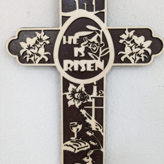 He is Risen - dark background