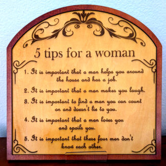 5 tips for a woman