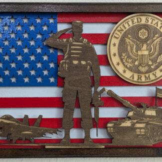 Army Military Plaque