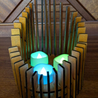 Infinity Three Tealight Holder