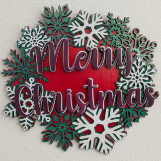 Merry Christmas Wreath 2