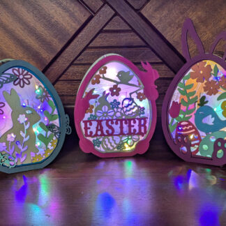 Easter Eggs with LIGHTS