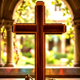 Layered Hardwood Cross