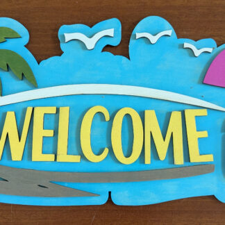 Little Welcome Sign - Beach